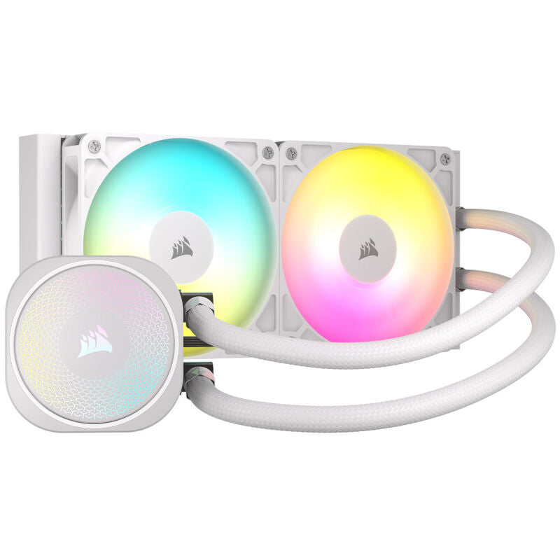 Corsair Nautilus RS 240 ARGB AIO vannkjøling 240 mm hvit - Corsair