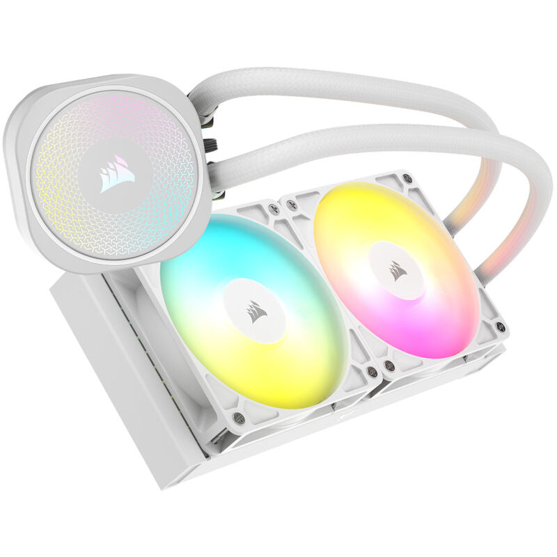 Corsair Nautilus RS 240 ARGB AIO vannkjøling 240 mm hvit - Corsair