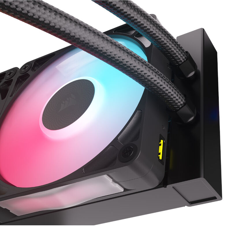 Corsair iCUE LINK Titan 240 RX LCD AIO vannkjøling RGB hvit - Corsair