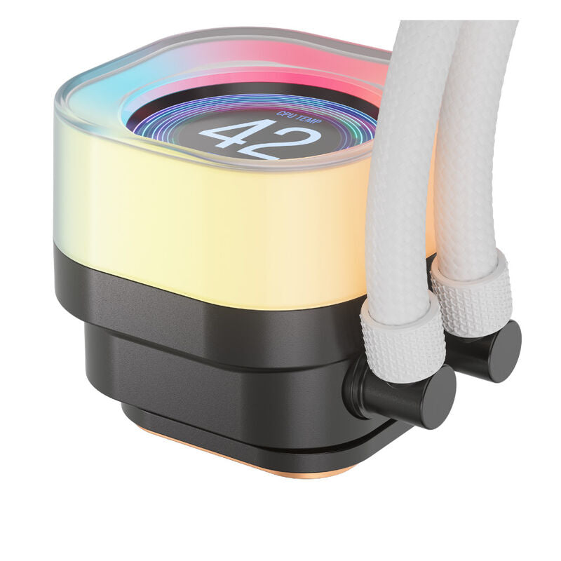 Corsair iCUE LINK Titan 360 RX LCD AIO vannkjøling RGB hvit - Corsair