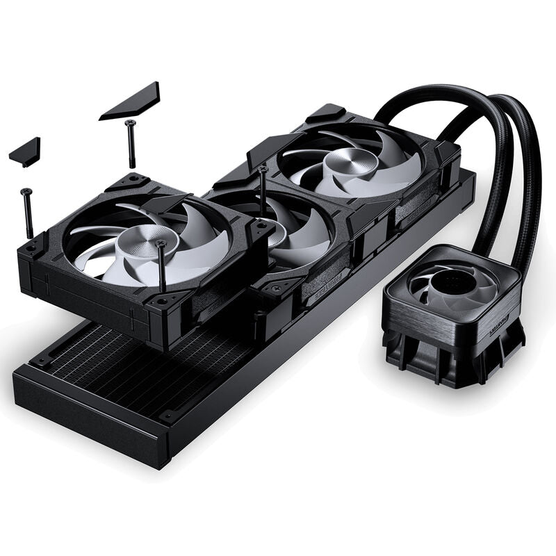 Phanteks GLACIER ONE 360D30 X2 DRGB AIO vannkjøling 360 mm - Phanteks