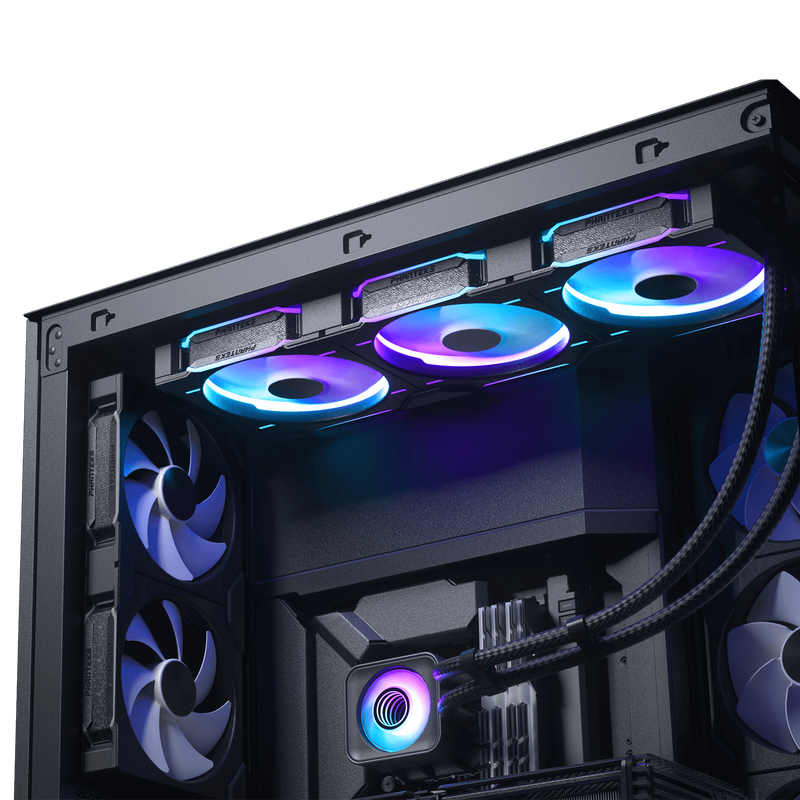 PHANTEKS Glacier One 420D30 X2 DRGB AIO vannkjøling 420 mm - PHANTEKS