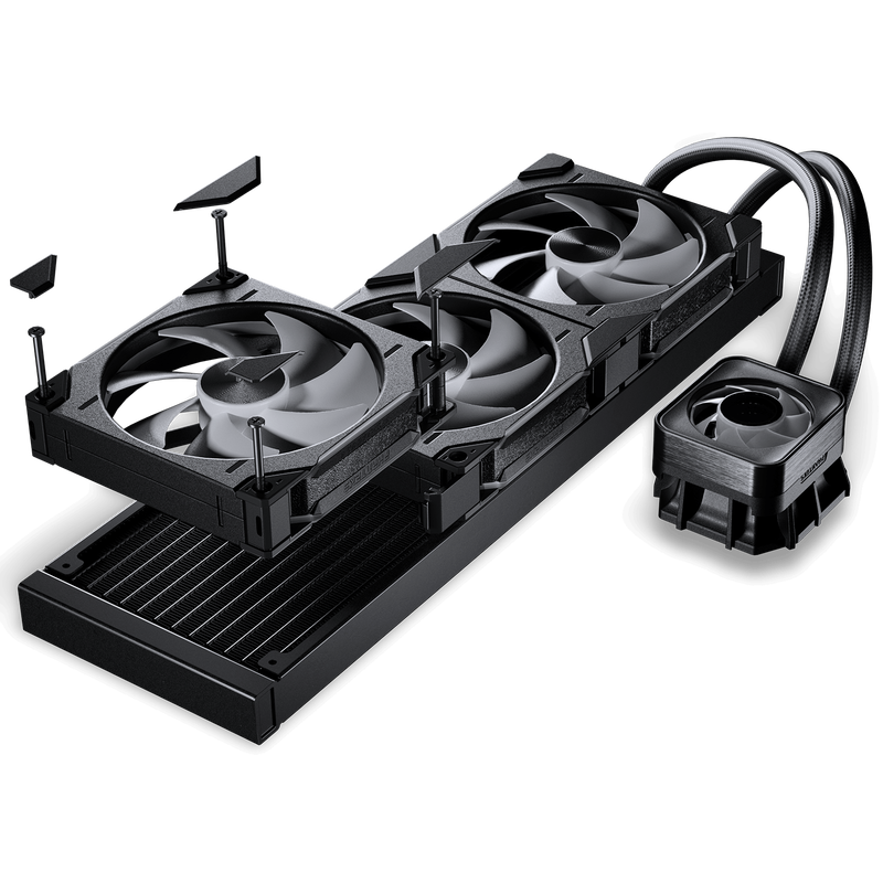 PHANTEKS Glacier One 420D30 X2 DRGB AIO vannkjøling 420 mm - PHANTEKS