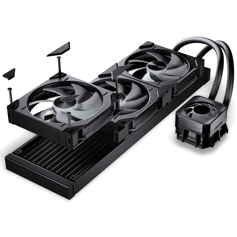PHANTEKS Glacier One 420D30 X2 DRGB AIO vannkjøling 420 mm - PHANTEKS