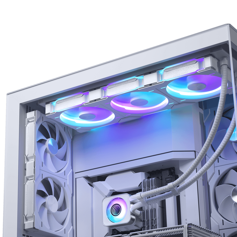 PHANTEKS Glacier One 420D30 X2 DRGB AIO vannkjøling 420 mm - PHANTEKS