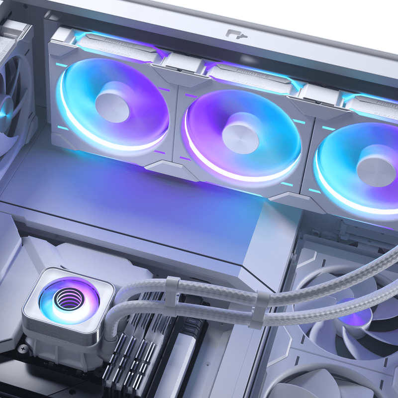 PHANTEKS Glacier One 420D30 X2 DRGB AIO vannkjøling 420 mm - PHANTEKS