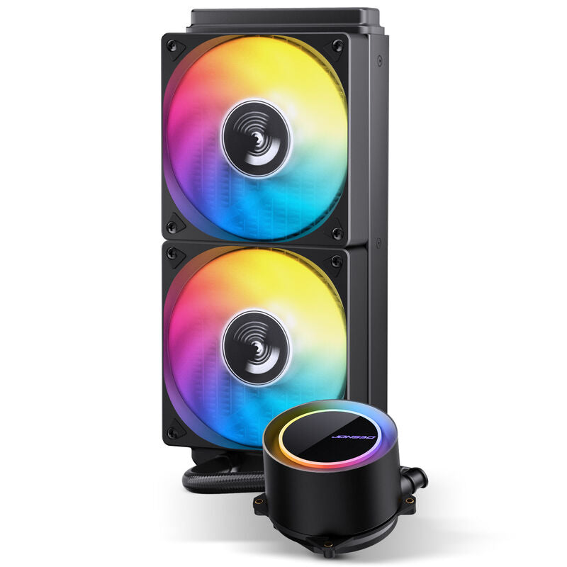 Jonsbo TG-240 AIO vannkjøling 240 mm ARGB hvit - Jonsbo