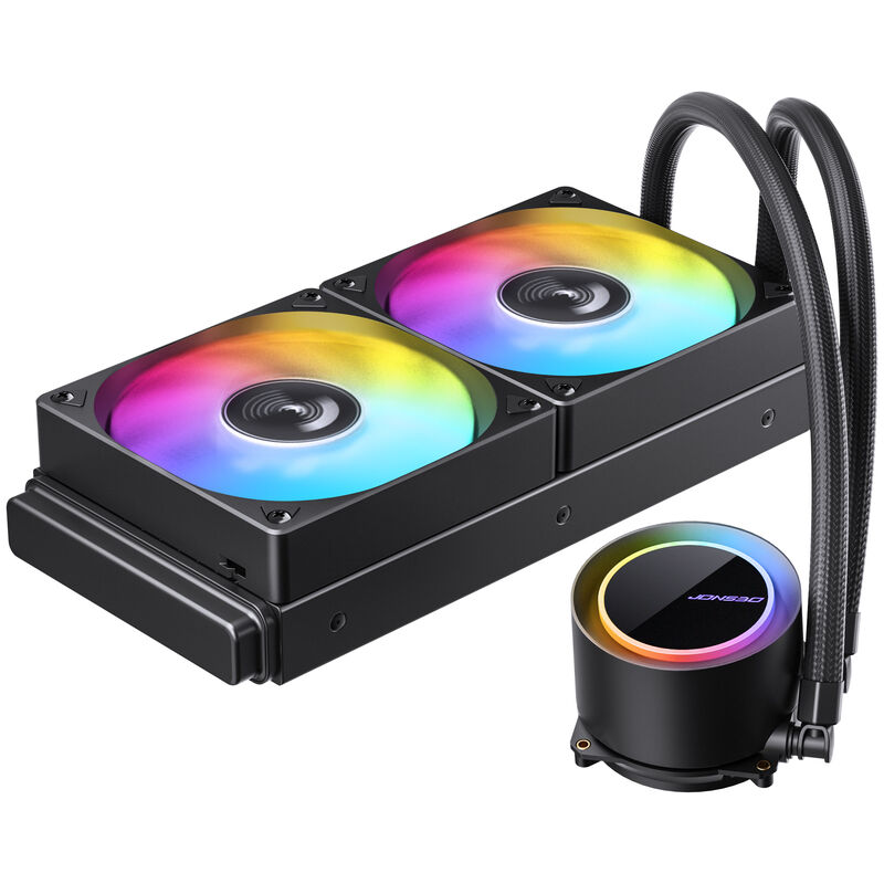 Jonsbo TG-240 AIO vannkjøling 240 mm ARGB hvit - Jonsbo
