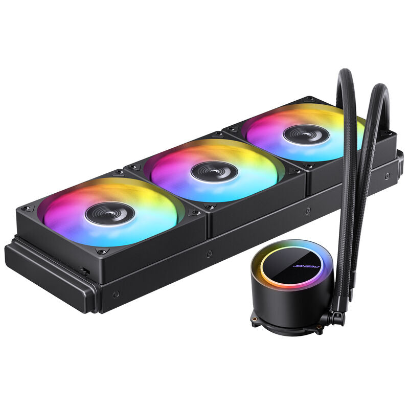 Jonsbo TG-360 AIO vannkjøling 360 mm ARGB svart - Jonsbo