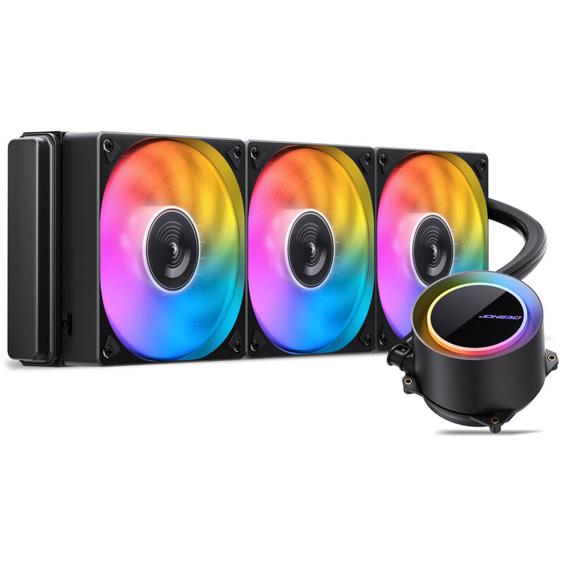 Jonsbo TG-360 AIO vannkjøling 360 mm ARGB svart - Jonsbo