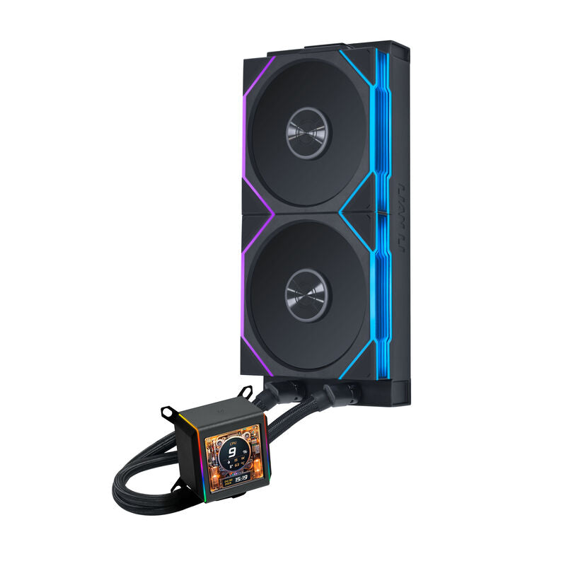 Lian Li Galahad II LCD 280 TL Wireless AIO vannkjøling svart - Lian Li