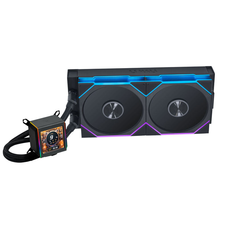 Lian Li Galahad II LCD 280 TL Wireless AIO vannkjøling svart - Lian Li