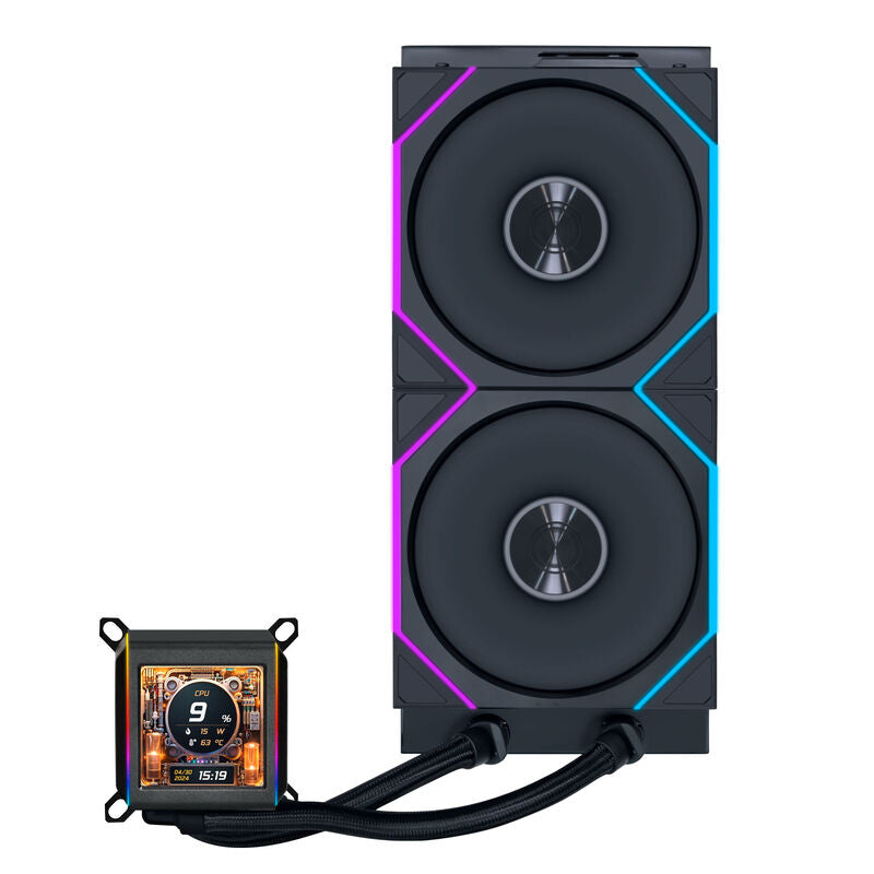 Lian Li Galahad II LCD 280 TL Wireless AIO vannkjøling svart - Lian Li