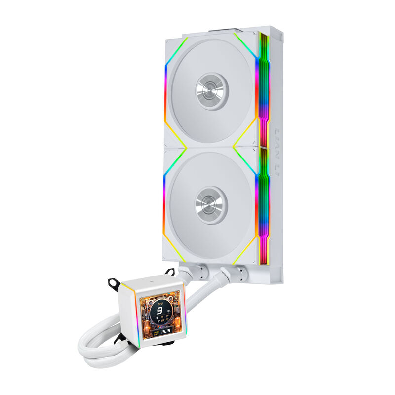 Lian Li Galahad II LCD 280 TL Wireless AIO vannkjøling svart - Lian Li
