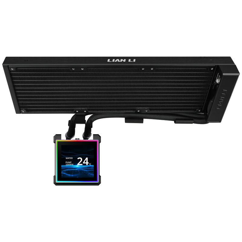 Lian Li HydroShift II LCD-S 360N AIO vannkjøling uten vifter - Lian Li