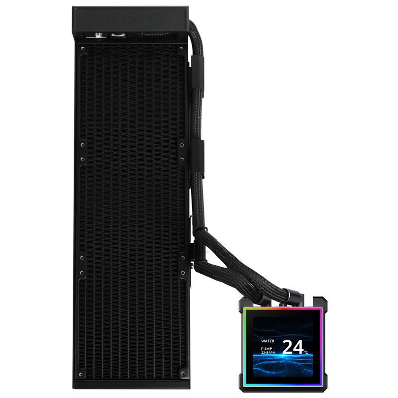 Lian Li HydroShift II LCD-S 360N AIO vannkjøling uten vifter - Lian Li