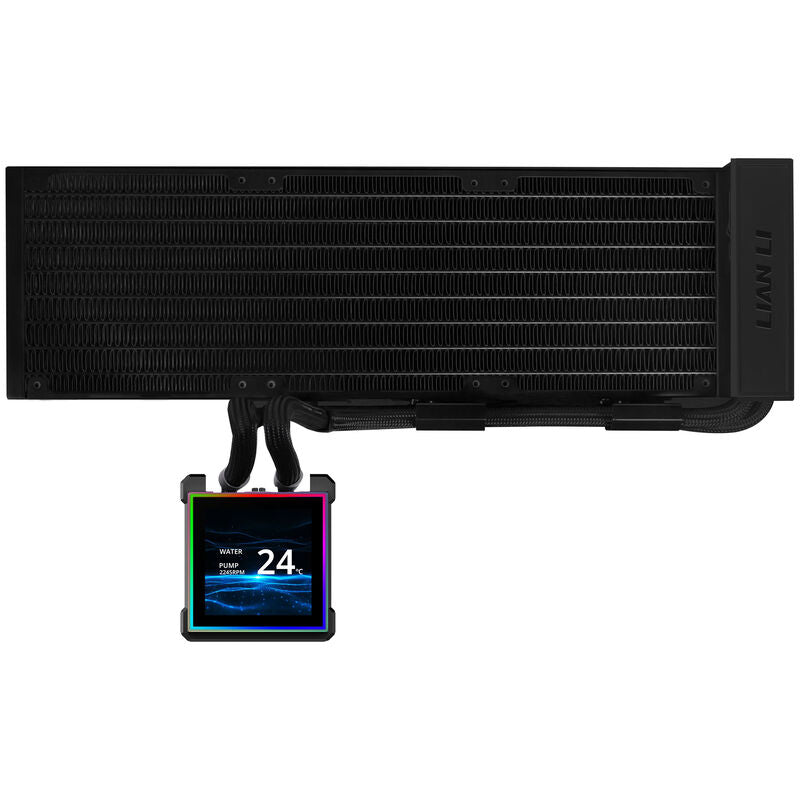 Lian Li HydroShift II LCD-S 360N AIO vannkjøling uten vifter - Lian Li
