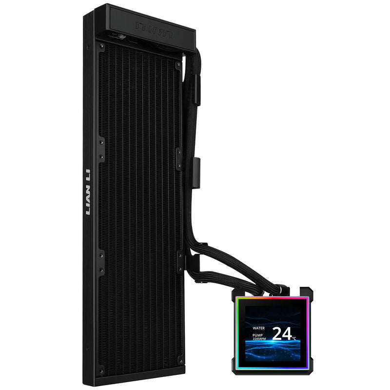 Lian Li HydroShift II LCD-S 360N AIO vannkjøling uten vifter - Lian Li