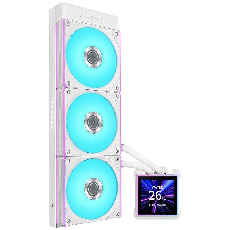 Lian Li HydroShift II LCD-S 360CL AIO vannkjøling 360 mm RGB - Lian Li