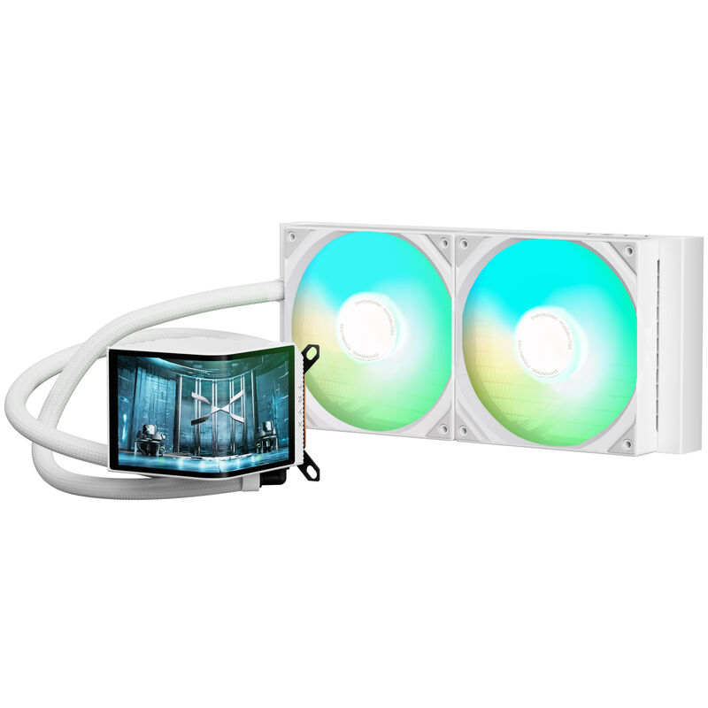 TRYX PANORAMA ARGB 280 AIO vannkjøling 3D AMOLED svart - TRYX