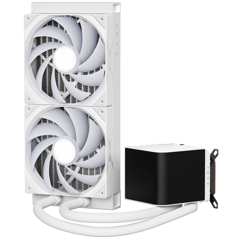 TRYX PANORAMA ARGB 280 AIO vannkjøling 3D AMOLED svart - TRYX