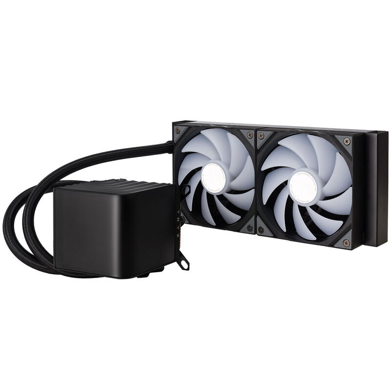 TRYX PANORAMA ARGB 240 AIO vannkjøling 3D-AMOLED 240 mm hvit - TRYX
