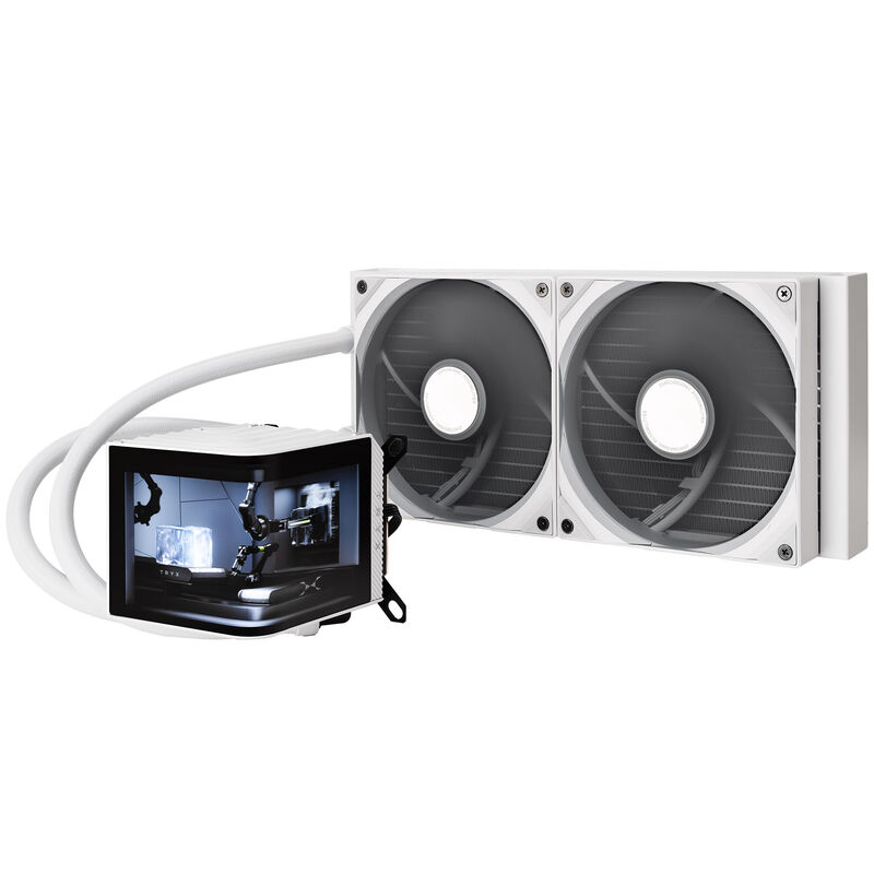 TRYX PANORAMA 280 AIO vannkjøling 3D AMOLED-display 280 mm - TRYX