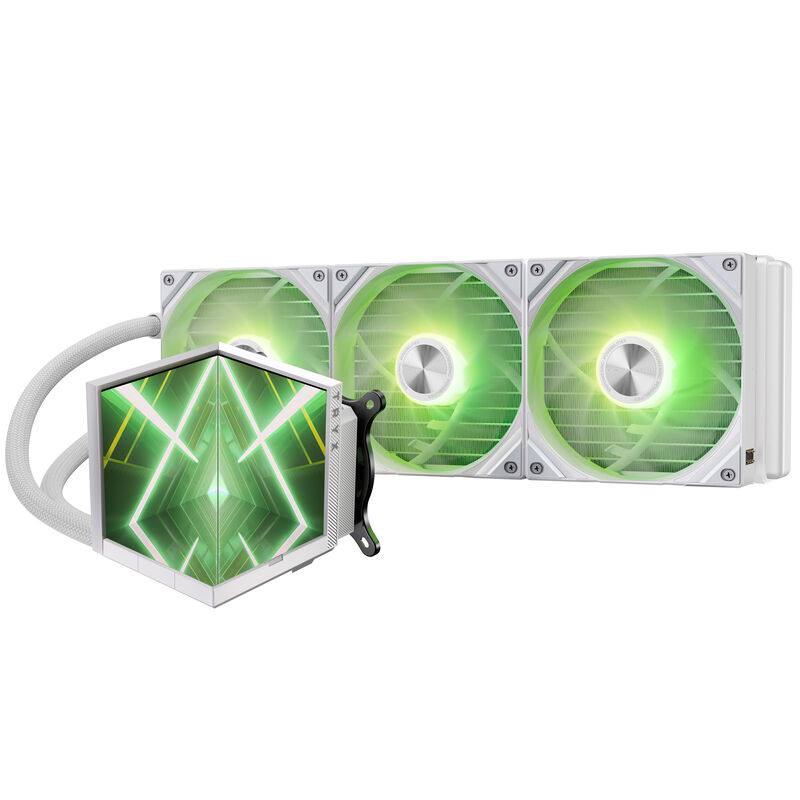 TRYX STAGE ARGB 360 AIO vannkjøling Dual-IPS-display svart - TRYX