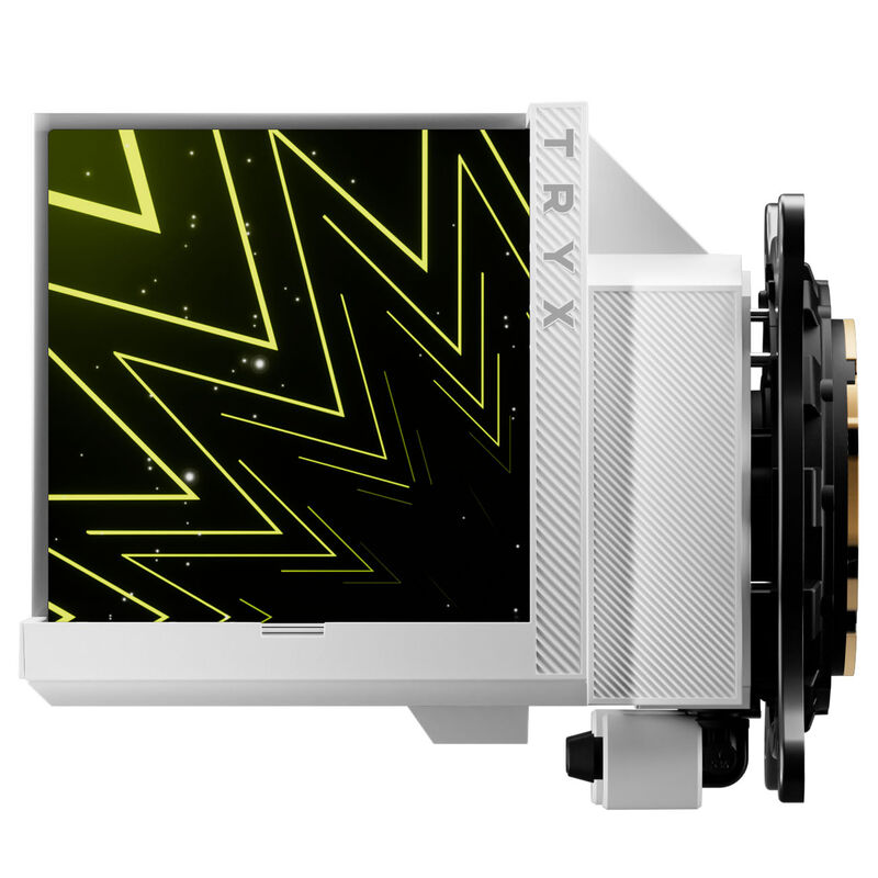 TRYX STAGE ARGB 360 AIO vannkjøling Dual-IPS-display svart - TRYX
