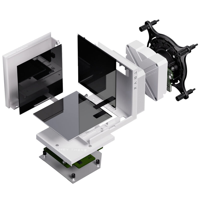 TRYX STAGE ARGB 360 AIO vannkjøling Dual-IPS-display svart - TRYX
