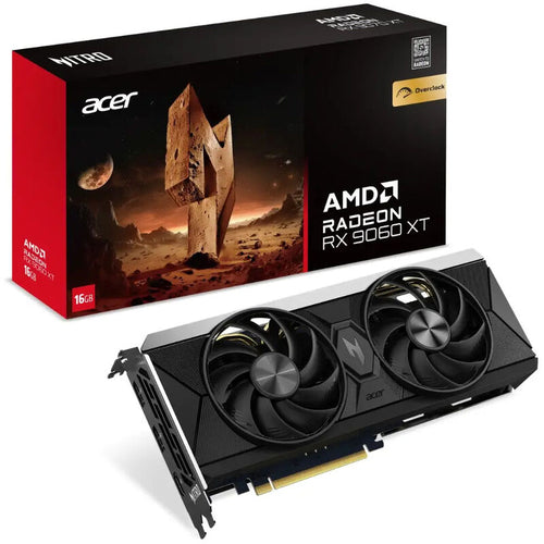 Acer Nitro RX 9060 XT OC grafikkort forfra