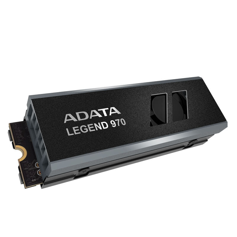 ADATA LEGEND 970 PRO NVMe SSD 2 TB PCIe 5.0 med kjøleribbe bakside