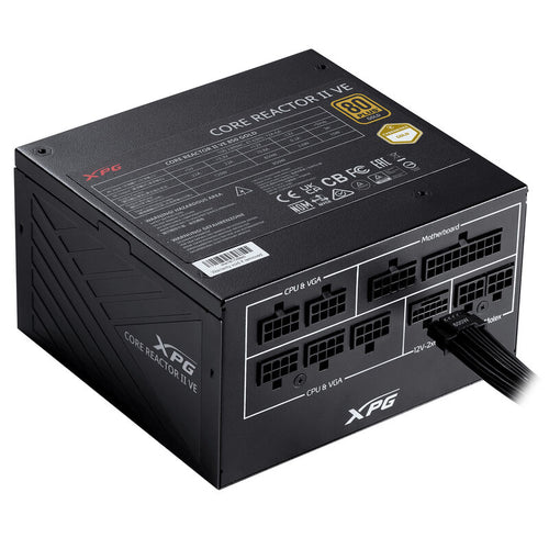 ADATA XPG Core Reactor II VE strømforsyning front