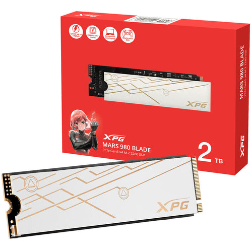 ADATA XPG MARS 980 BLADE NVMe SSD 2 TB forfra