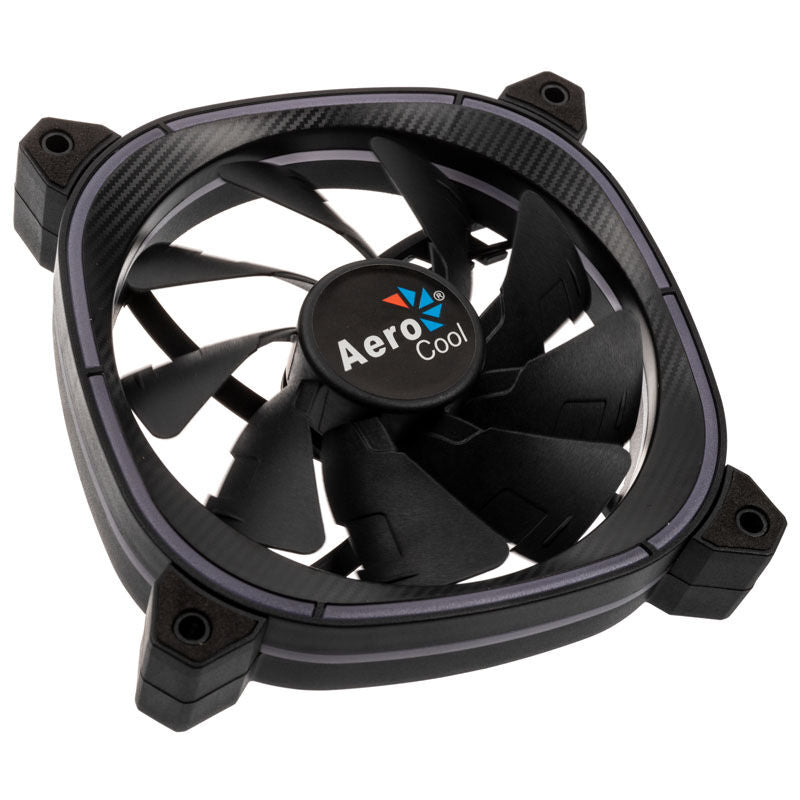 Aerocool Astro 12 Pro ARGB vifte 3-pakning bakside