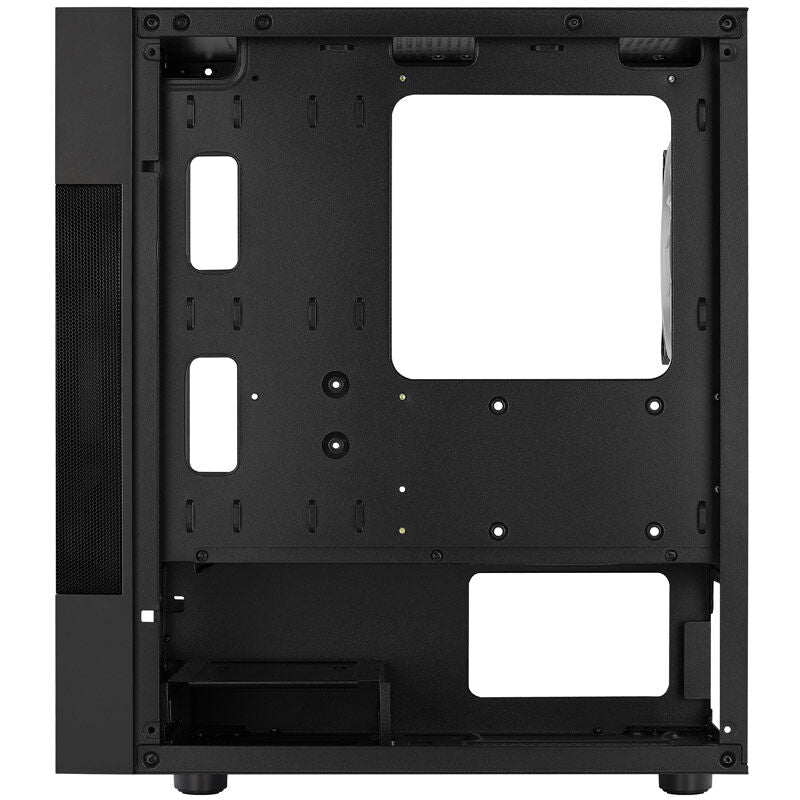 Aerocool Atomic Lite v2 kabinett minitårn Micro-ATX RGB svart med installert grafikkort