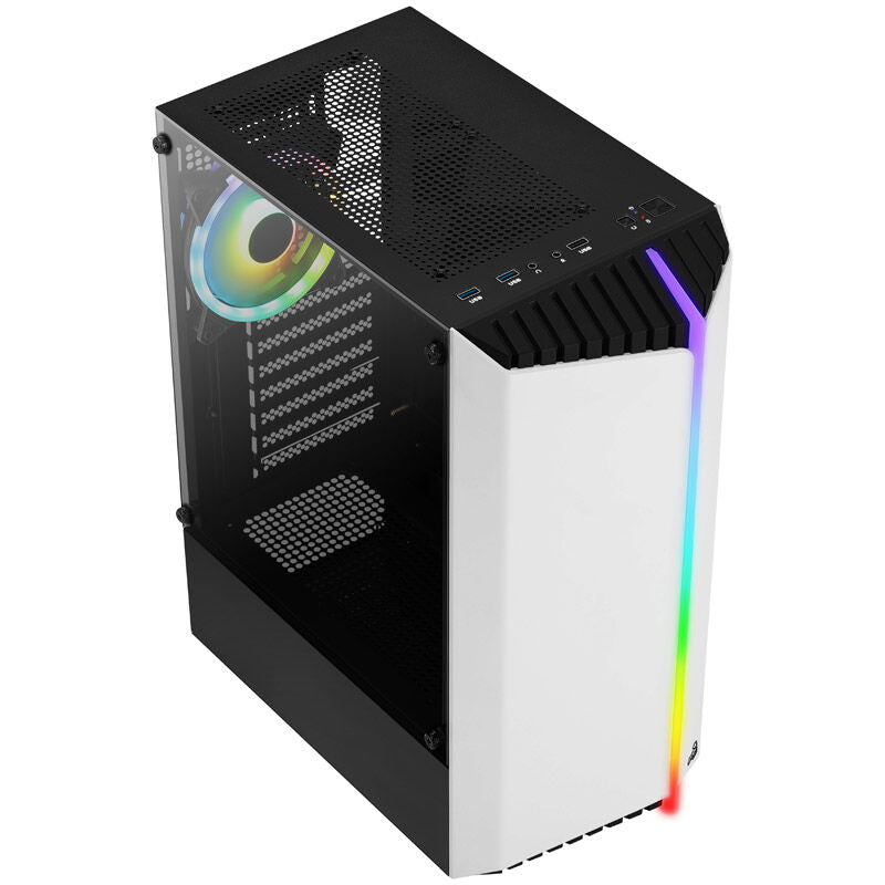 Aerocool Bionic v2 kabinett med sidepanel i herdet glass