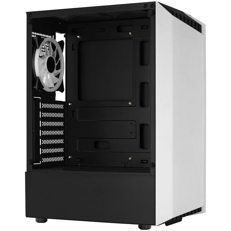 Nærbilde av RGB lysstripe på Aerocool Bionic v2 kabinett
