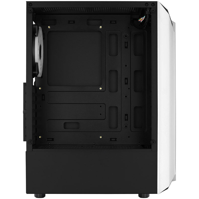 Aerocool Bionic v2 kabinett montert med komponenter synlig