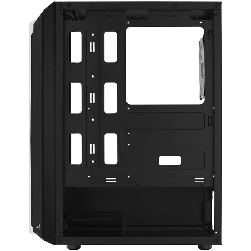 RGB-lysmodus på Aerocool Bionic v2 kabinett midtårn RGB herdet glass svart