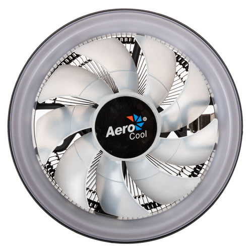 Aerocool Core Plus CPU-kjøler lavprofil 120 mm ARGB bakside