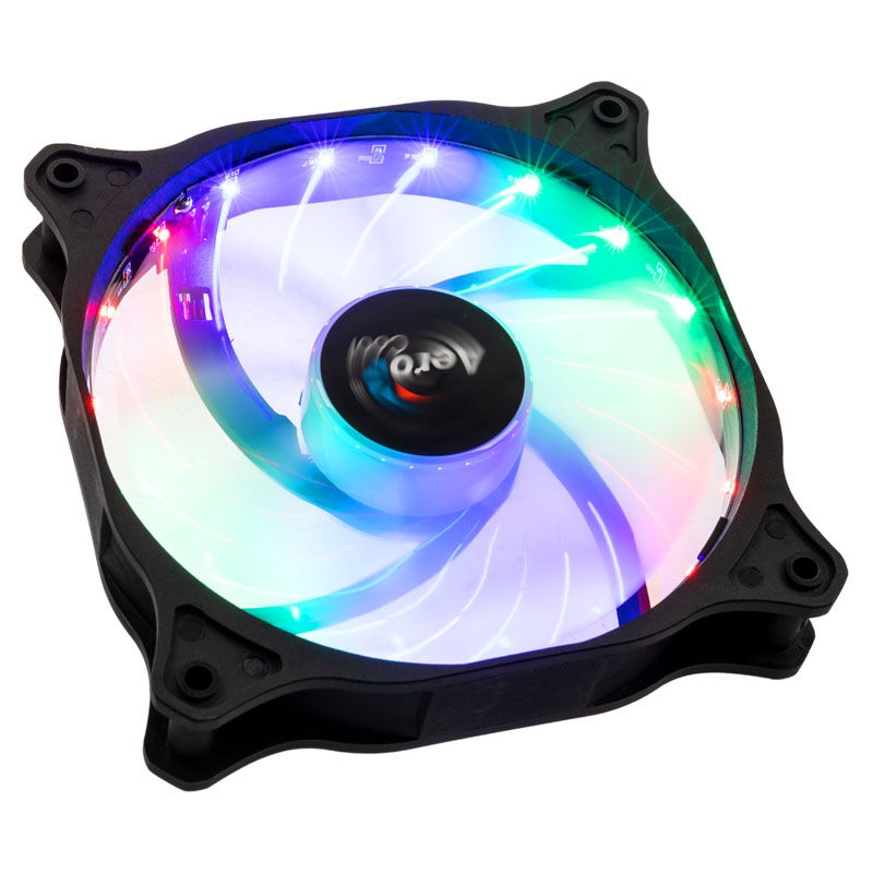 Aerocool Cosmo 12 FRGB vifte 120 mm RGB LED forfra