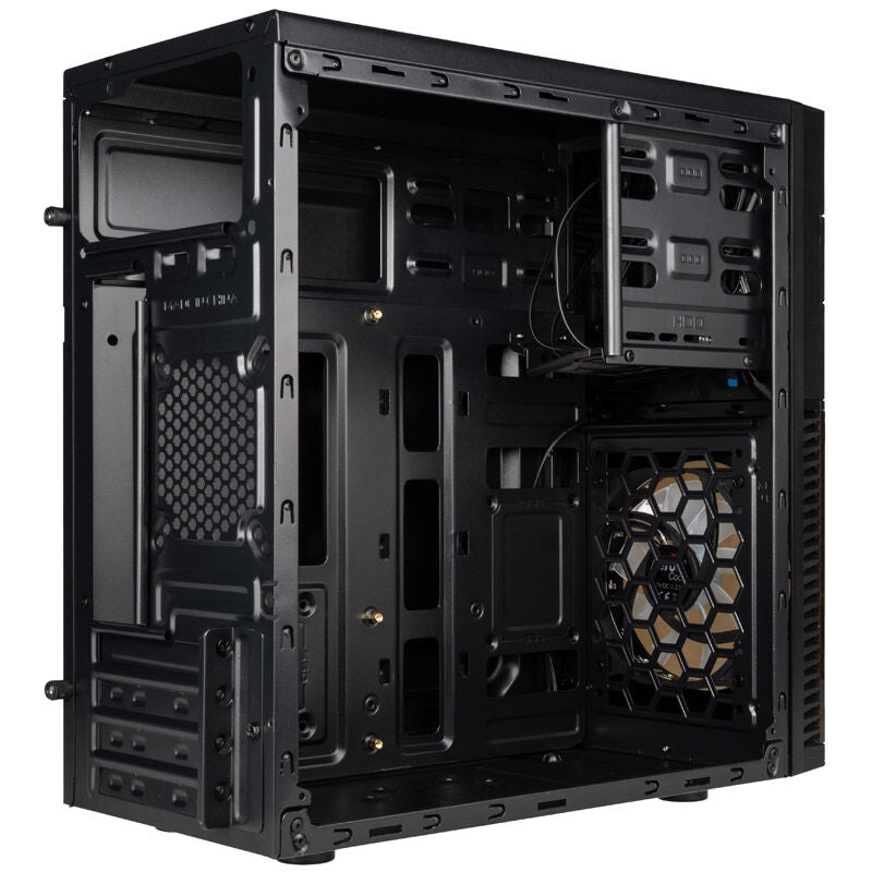 Aerocool CS-105 Cosmo kabinett minitårn RGB svart innsiden av kabinett