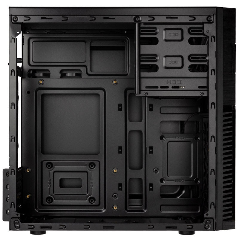 Aerocool CS-105 Cosmo kabinett minitårn RGB svart sidepanel