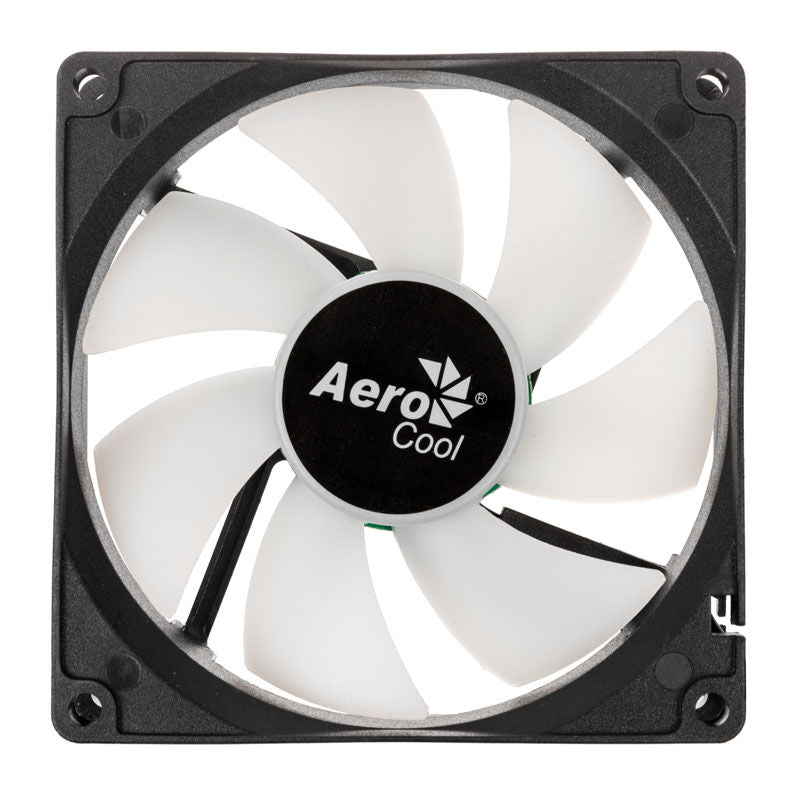 Detalj av Aerocool Frost 9 FRGB LED vifte 90 mm svart