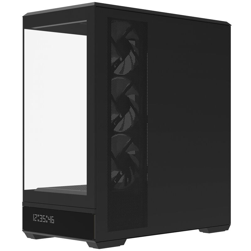 Nærbilde av Aerocool P500B kabinett Dot-Pixel LED-display