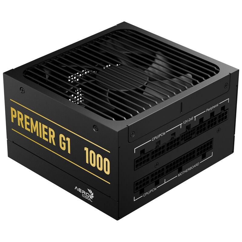 AeroCool Premier G1 strømforsyning bakside