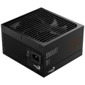 AeroCool Smart B1 strømforsyning 750 W 80 PLUS Bronze ATX 3.1 svart forfra