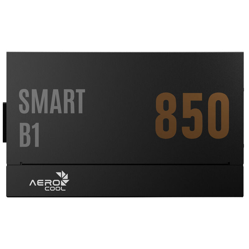 Montert AeroCool Smart B1 strømforsyning 750 W 80 PLUS Bronze ATX 3.1 svart i PC-kabinett