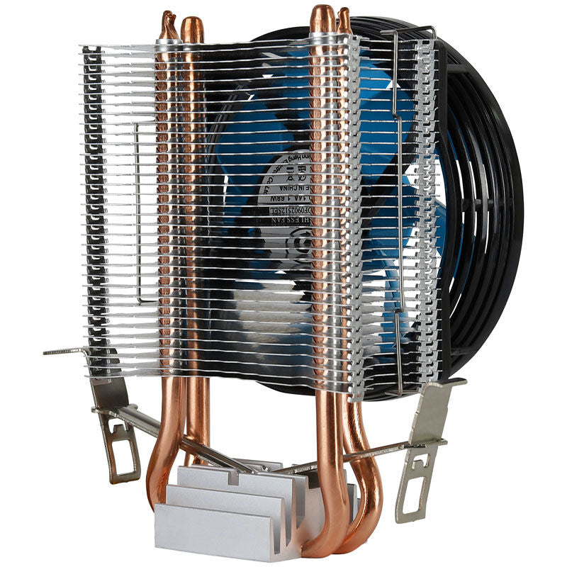 Detalj av Aerocool Verkho 2 CPU-kjøler heatpipes